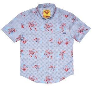 RSVLTS Superman Series “Beyond the Cape” KUNUFLEX Short Sleeve Shirt